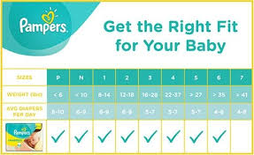 Pampers Swaddlers Diapers Baby Things Pampers Size Chart