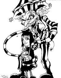 Get out your cast album, grab your colored pencils or makers and get coloring! Beetlejuice And Lydia By Dreekzilla On Deviantart