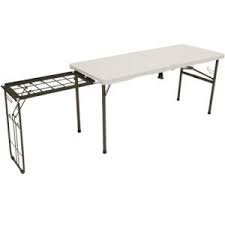 Lifetime Camping Tables 80286 5 5 Fold In Half Cooking Tailgate Table Tailgate Table Camping Table Home