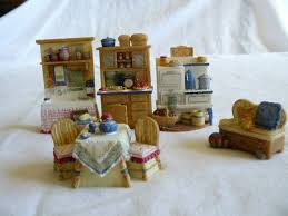 Country Cottage Kitchen In 2020 Vintage Miniatures Country Cottage Kitchen Miniatures