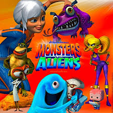 Monsters vs aliens voice actors and characters. Monster S Relationships With The Aliens Monsters Vs Aliens Wiki Fandom