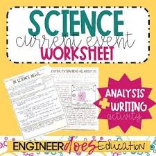 See more ideas about science education, worksheets, science. Science Current Event Worksheet Engaging No Prep Lesson Plan For Any Curriculum Science Current Events Current Events Worksheet Science Literacy
