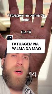 Cicatrização de Tatuagens na Palma da Mão