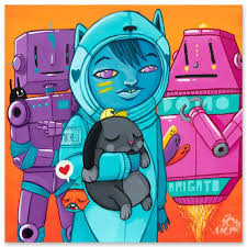 Mitchell S Robots Ten Hundred Graffiti Designs Canvas Painting Tutorials Drawing Artwork