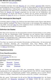 Sie zeigen sich insbesondere im modell der politie, die aristoteles als die bestmögliche für die meisten zeitgenössischen staaten ansieht (pol. Aristoteles Politik Pdf Free Download