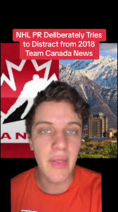 NHL PR Deliberately Tries to Distract from 2018 Team Canada News
