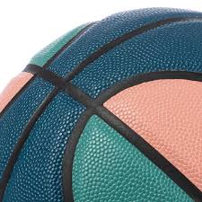 Notre coup de cœur logo ballon de basket au mois de de mars 2021. Ballon De Basket Bt500 Taille 6 Rose Vert Bleu