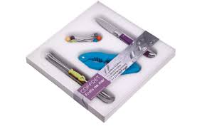 Profil de la lame double tranchant. Couteau A Huitres Et Coffrets Fruits De Mer Jean Dubost