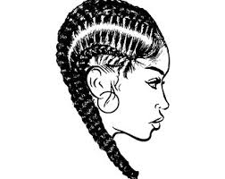 Free Free Black Woman With Braids Svg