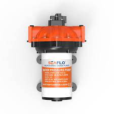 Seaflo 12 Volt High Pressure Water Pump 70psi 5 0 Gpm 18 0a Marine Yachting Caravan Pump Water Pressure Pump Water Pump Motor Marine Boat