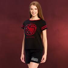 Editors handpick every product that we feature. Game Of Thrones Targaryen Wappen Pyjama Kurz Damen Elbenwald