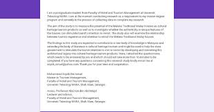 Online platforms, publications and videos. I Am A Postgraduate Student From Faculty Of Hotel And Tourism Management At Universiti Teknologi Mara I Am At The Moment Conducting Research As A Requirement To My Master Degree Program And Currently In The Process Of Collecting Data To Complete My