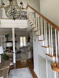 I painted all 228 sides of the spindles (ask me how i know how many sides there are). My Tips For Painting Your Staircase White Bless This Nest