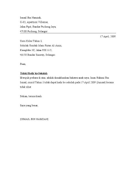 Dalam tata cara penulisan surat kuasa ada 9 unsur yang harus digunakan dalam surat kuasa anda. Download Contoh Surat Rasmi Cuti Sakit Kerja Watch Chaos Season