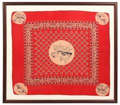 Teddy Roosevelt Bull Moose Party Silk Bandana Bull Moose Vintage Bandana Silk Bandana