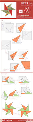 Hpbd Origami Star By Andrey Hechuev Go Origami Origami Stars Origami Diagrams Origami Crafts