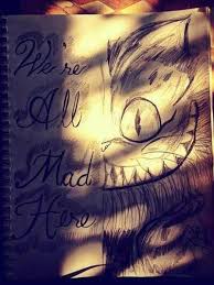 Frame & mat are not included. Pin By Sharon Chaline On Alice In Wonderland Alice In Wonderland Drawings Cheshire Cat Drawing Alice In Wonderland Pictures