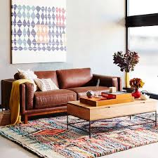 Skip to the end of the images gallery. Dekalb Leather Sofa