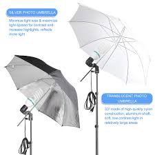 Emart Photography Umbrella Lighting Kit 1575w 5500k Photo Video Studio Continuous Reflector L In 2020 Umbrella Lights Photography Umbrella Photography Umbrella Lights