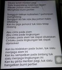 Check spelling or type a new query. Contoh Syair Tentang Lingkungan Sekolah Cikimm Com