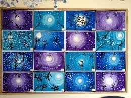 Unsere kälteste jahreszeit ist bekanntlich der winter. Winter Art Winter Art Lesson Elementary Art Projects Winter Art Projects