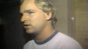 YANKEE MANAGER AND PITCHER IN FIGHT