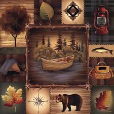 At The Lake By Ed Wargo Log Home Decorating Bear Decor Decor