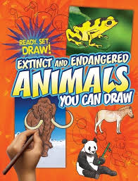 Then, use two curved lines that meet in a point to form the hand grasping the branch. Extinct And Endangered Animals You Can Draw Lerner Publishing Group