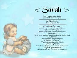 Name Sarah Names With Meaning Baby Names And Meanings Baby Names