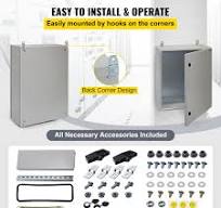 VEVOR 70x50x20 cm IP65 Waterproof UL Certified Steel ...