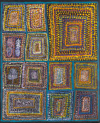 105 Year Old Australian Aboriginal Artist Honored With U S Exhibition Women In The World Aboriginal Artists Aboriginal Art Aboriginal Artwork