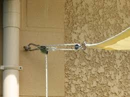 Mat fixation voile d ombrage. Fixation Au Mur D Un Voile D Ombrage Voile Ombrage Toile Ombrage Ombrage