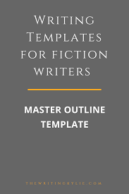 Master Outline Template Word Scrivener Templates Story Structure Story Outline Template