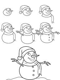 In einzelnen schritten zeige ich nun wie man den schneemann malen kann mit buntstiften. Schneemanner Wie Malt Man Einen Schneemann Zum Ausmalen Ausmalen Schneemann Karten Basteln Ostern