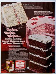Vintage 1967 Duncan Hines Cake Mix Magazine Ad Vintage Recipes Duncan Hines Cake Vintage Baking