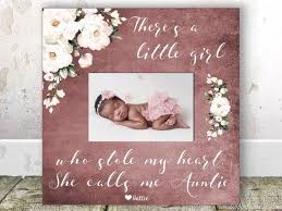 Auntie Birthday Gifts For Aunt From Niece There S This Girl Who Stole My Heart Frame For Aunt Etsy In 2020 Christmas Gifts For Aunts Aunt Birthday Gift Aunt Christmas