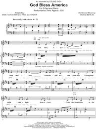 God Bless America Sheet Music To Download And Print A cool retro look for christmas diy and craft projects or simply printed out and framed.