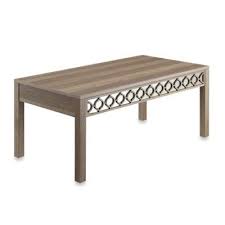 Office Star Products Helena Coffee Table With Mirror Accent Panel Coffee Table Furniture Cool Coffee Tables