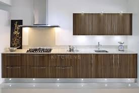 Stunning Modern Glossy Wood Finish Wood Worktop Kitchen Fittings Wood Kitchen
