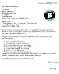 Sebutkan Struktur Dari Surat Lamaran Pekerjaan Dan Jelaskan Brainly Co Id