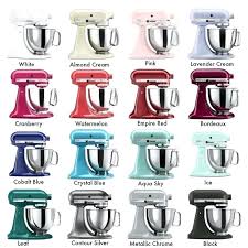 Kitchenaid Stand Mixer Colors Buckfisler Co