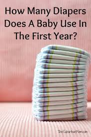 How Many Diapers Does A Baby Use In The First Year