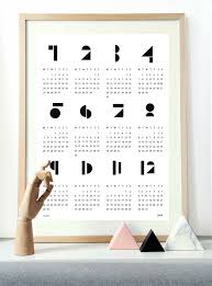 Snug Calendar I Remodelista Calender Design Calendar Design Table Calendar Design
