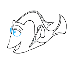 My fav disney drawing for now i think :heart_eyes: How To Draw Dory In A Few Easy Steps Easy Drawing Guides