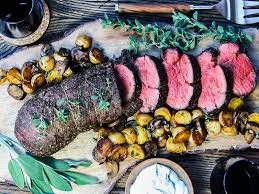 Arrange the tenderloin on the rack and place in the roasting pan. Slow Roasted Beef Tenderloin With Horseradish Cream Sauce Give It Some Thyme
