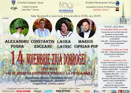 În proclamaţia către dobrogeni, viitorul rege carol i spunea încă din luna octombrie au început pregătirile pentru unire când a fost promulgată şi o lege pentru reintegrarea dobrogei. 14 Noiembrie Ziua Dobrogei Baladele Deltei Tulcea