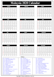 Malaysia public holiday for your holiday planning. Malaysia Public Holidays 2020 Malaysia Calendar 2020