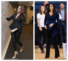 World's leading site to identify and #mirrormeg meghan's classic style. 14 Times Meghan Markle Borrowed Style Inspo From Her Pre Duchess Days Dress Like A Duchess Fashion Inspo Swingy Dress Day Dresses