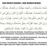 Boleh ambil wuduk dan kerjakan solat tahajjud. Doa Solat Dhuha By Unic