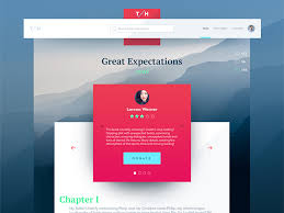 Book Review Web Design Web Inspiration Dribbble